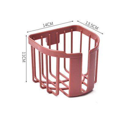 Punch-Free Toilettenpapierregal Badezimmer Küche Tissue Box Wandmontage Klebepapier Aufbewahrungsbox Toilettenpapierhalter Rollenpapier