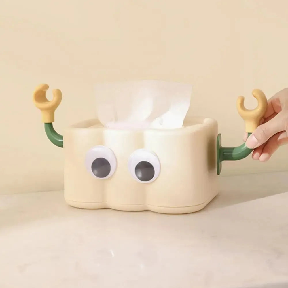 2Pcs DIY Tissue Box dekorative Fuß Beine selbstklebend multifunktionale Mülleimer Hand Haken Halter Dekoration dekorative Sachen